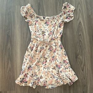 Francesca’s Floral Bohemian dress, size small